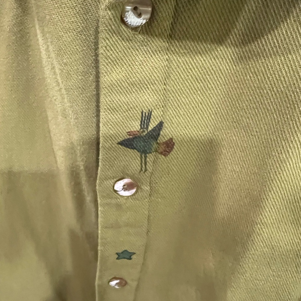 James Ward Byrkit wearable art & hand-painted.